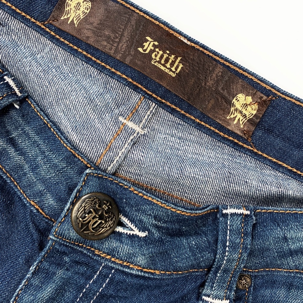 Faith Connexion Studded Helmet Skinny Jeans - Picture 3 of 7